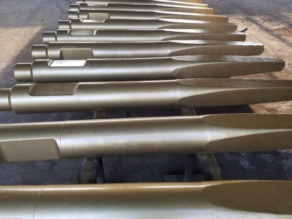 Forging Excavator Breaker Chisel Large Excavator Breaker Moil Point Chisel