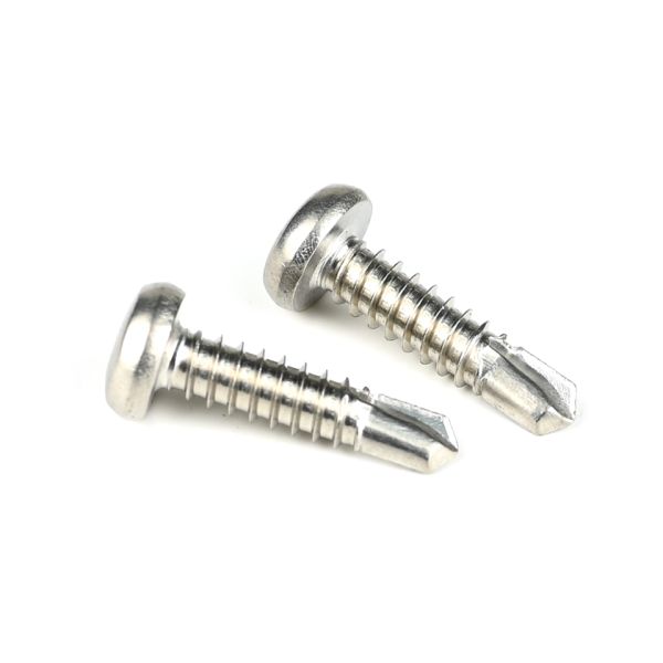 Цинковая сухостроительная стена, кровельная отделка, самосверлительные стальные винты для деревянных ограждений с прочной структурой