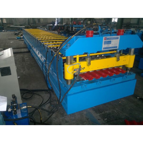 Galvanized Board Roof Panel Roll Forming Machine Automatic Control System