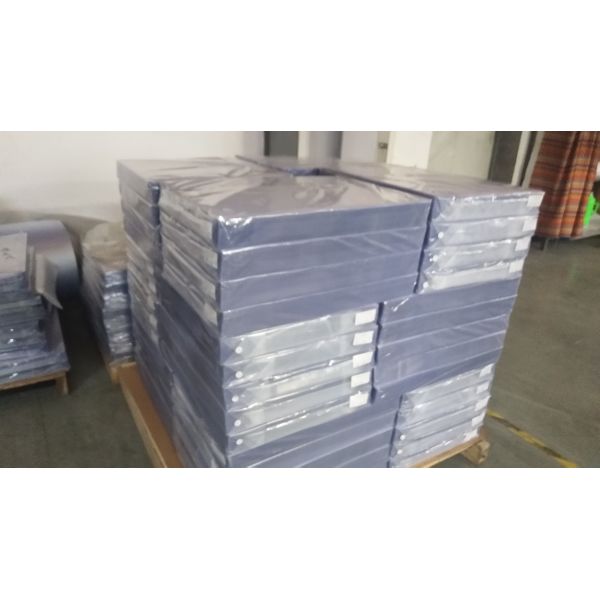 Pvc толщины 0.04-1.0mm прозрачный покрыл верхний слой