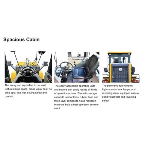 LW300FN Heavy Earth Moving Machinery / 3 Ton Rc Hydraulic Front Wheel Loader