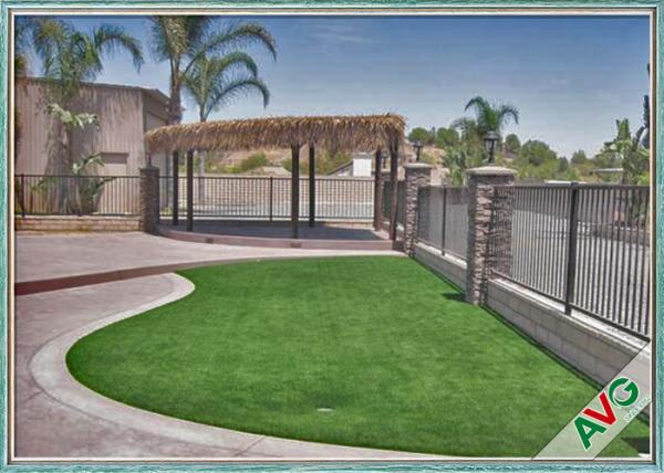 35 MM Tall Landscaping Artificial Grass / Residential Artificial Grass 6800 Dtex