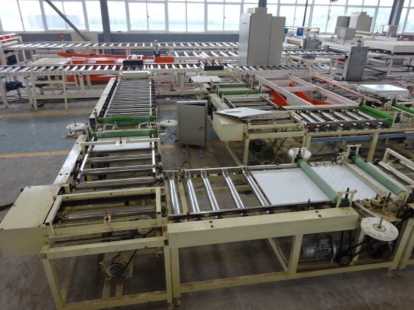 Nonwoven Fiber Glass Laminated Gypsum Ceiling Tiles Production Line PLC Control