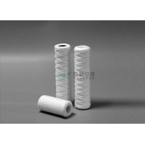 5 Micron Pp Wound Cartridge Filter Water , String Wound Water Filter Cartridges