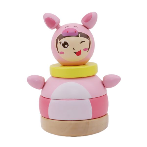 Tumbler Doll Roly Poly Mobile Rattles Toy For Baby Newborns Kids Gift