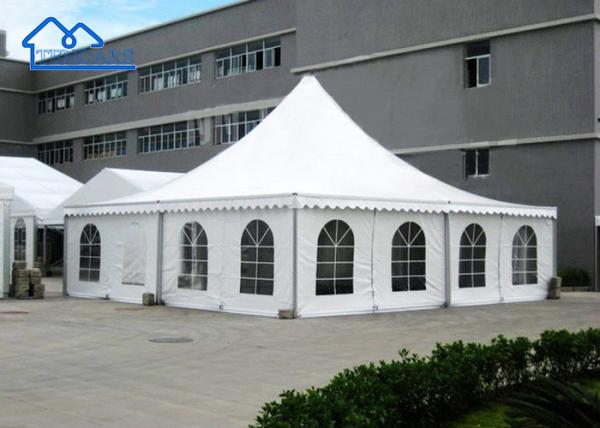 Tenda de Pagoda de Alumínio para o Exterior Tenda de Marquete de Alumínio para a Festa de Casamento