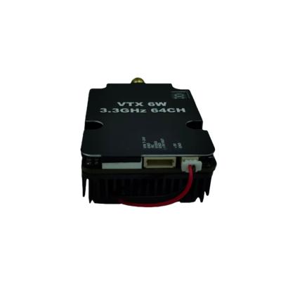 3.3GHz 6W FPV VTX  Industrial-Grade with Stable Transmission and Adjustable Power Output