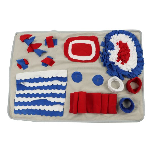 Perro de la comida de Diy que alimenta a Mat Puzzle Treat Pet Sniffing Mat Enrichment Game los 75cm
