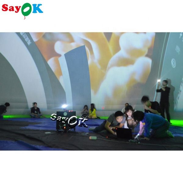 100% Blackout Inflatable Projection Dome Digital Planetarium Dome Projector