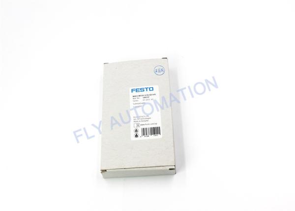 Normal Closed Festo Solenoid Valve 24vdc MHE2-MS1H-3/2G-QS-4-K 196137