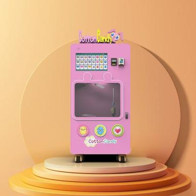 Máquina de venda automática automática 600W-2500W do algodão doce do CE do OEM para o supermercado