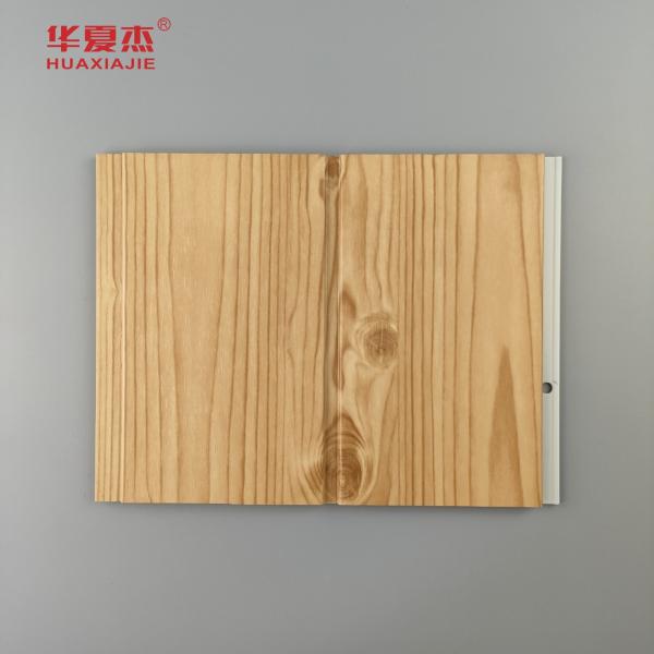 Hot Sale Wpc Wall Panel Simulated Wood Grain Easy To Install Residential Decoration