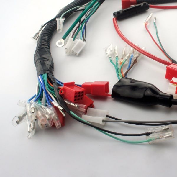 Motorcycle Accessories Harness Wire ZJ-125cc CG-125 with 5 Gear Shift Whole Body Wiring