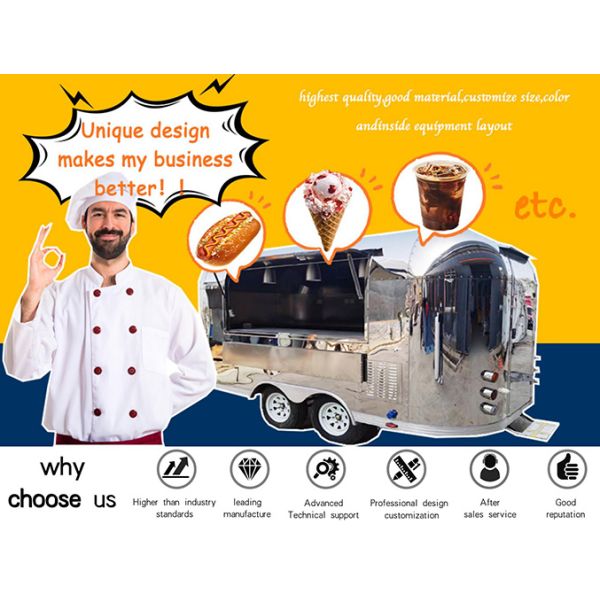 Des trailers alimentaires personnalisés à prix abordable