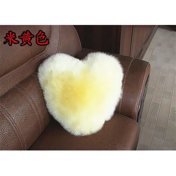 Подушки чистого Ламбсвоол декоративные поясничные, один бортовой валик автокресла овчины меха