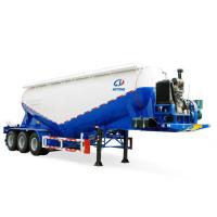 Mechanical/Air Suspension Semi-Trailer 2 Axle Tanker Trailer for Bulk Cement Transport