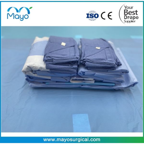 Hospital Single Use Sterile Vascular Surgical Kit With CE ISO