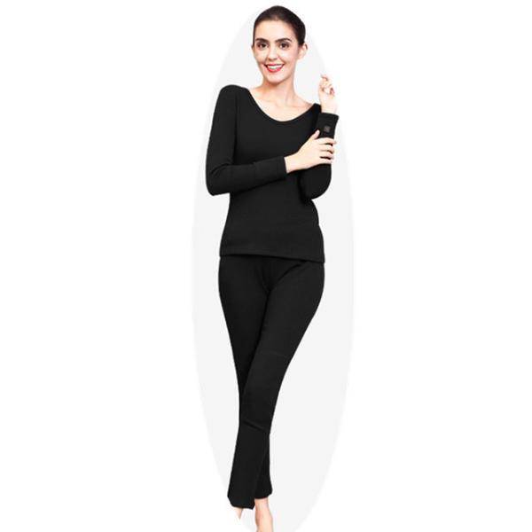 ODM Double Layer Thermal Underwear elastic fabric 5V power bank 10000mAh