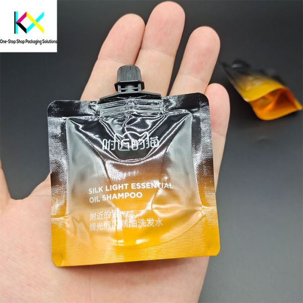 Custom Logo Printed Mylar Aluminum Foil Bags Stand Up Spout Plastic Bag for Commodity