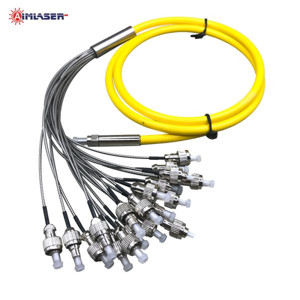 SM / MM / PM Multi-Core Armored Fiber Optic Patch Cord Branch Jumper with FC/PC
