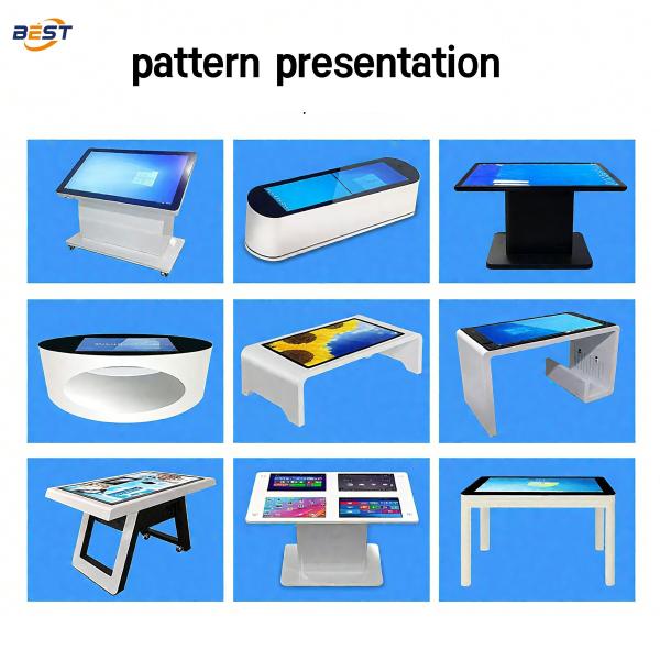 32/42/55 Inch Android Multi-Touch Restaurant Touch Screen Table for Food Ordering Maximum Resolution 3840X2160