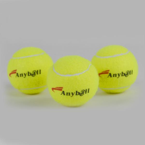Polyester Felt Rubber Indestructible Tennis Ball Custom