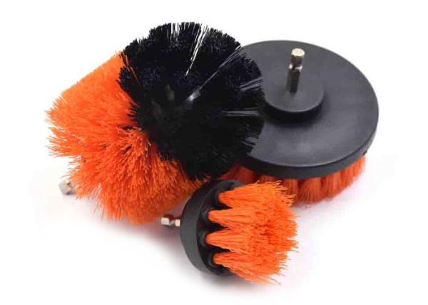 PP Bristle Electric Power Scrubber Brushes Electric Drill Brush Kit