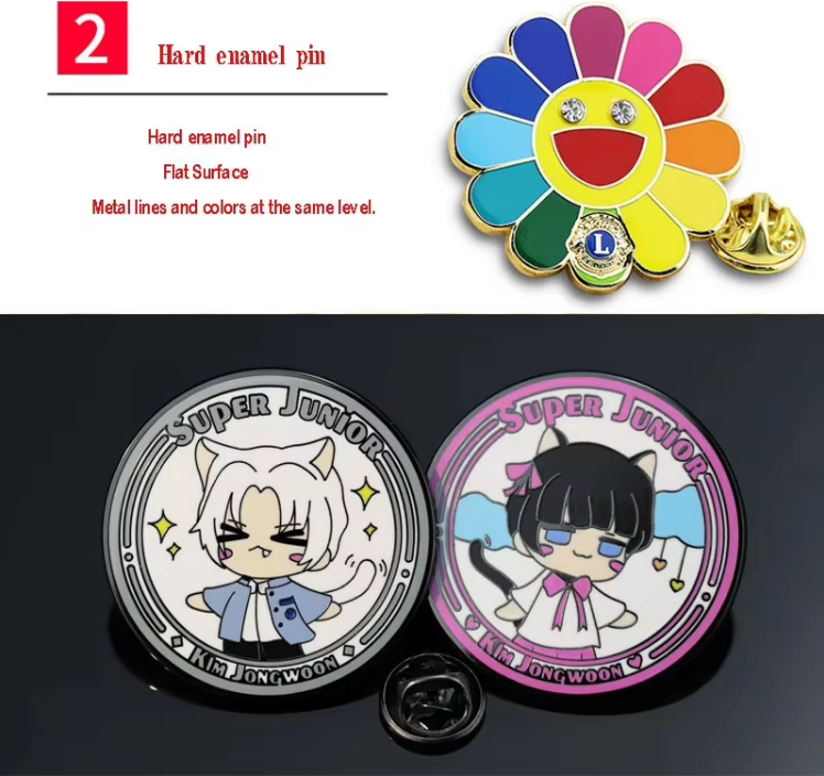 Custom 3D Customizable Embossed Doctor Medical Brooches Enamel Medical Symbol Caduceus Stethoscope Organ Heart