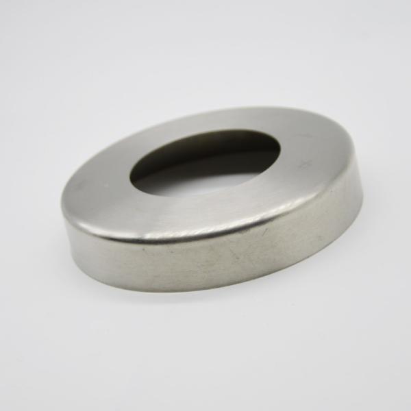 Stainless steel 304 decorative cover RS0121 for post base satin or mirror finishing, 50.8mm, thickness 0.4mm