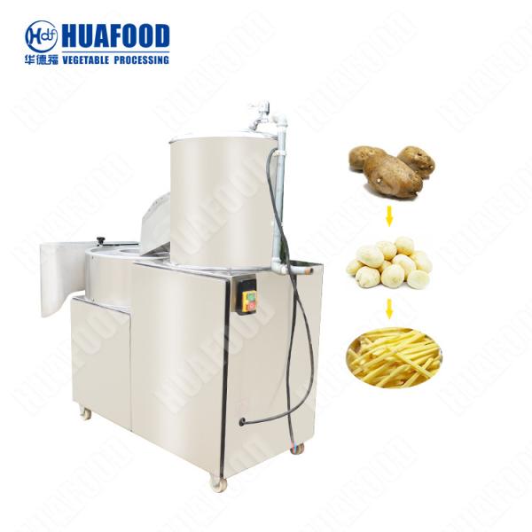 Potato Washing Peeling Cutting Machine/potato Slicer Machine/electric Potato Cutting Machines