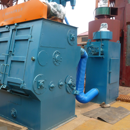 Turbine Quanity 2 Shot Blasting Machine  6 Pieces Blasting Wheel For Surface Preparation