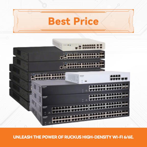 Switch Ruckus Icx7550-24-E2 avanzado con 24 puertos para una conectividad perfecta