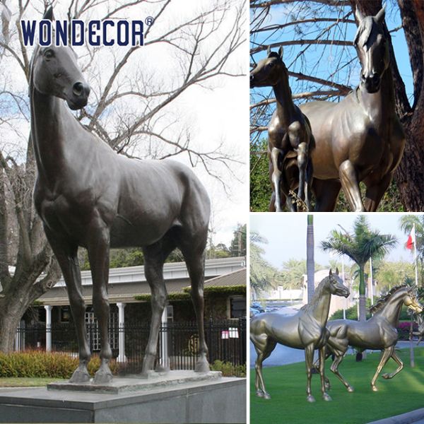 STATURE DE CHEVEUR DE POORDEGRÉ ANGLAIS ANIMAL MÉTAL-MATALUS