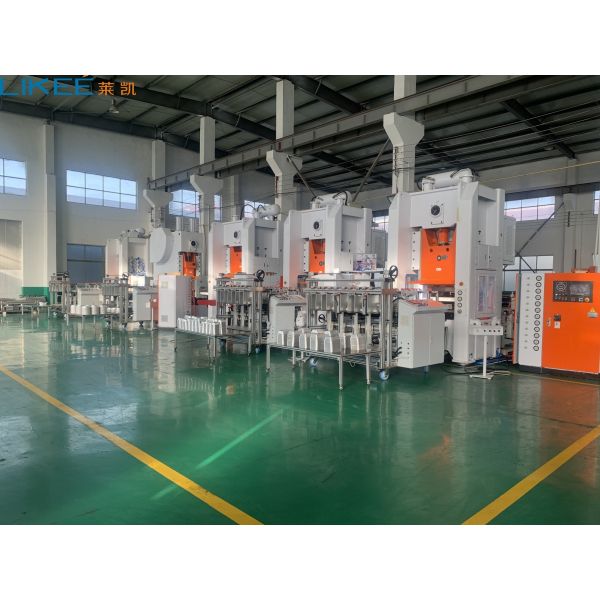 LK-T80 8389 No Peculiar Smell Aluminium Silver Foil Container Food Forming Machine