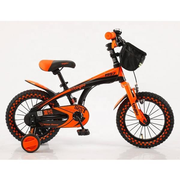 14 16 18 Inch Customized Children Bike with Nylon Textile Basket and High Bounce Comfortable Saddle