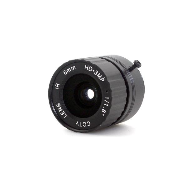 6mm HD CS Mount 53Degree 3MP CCTV Motorized Zoom Lens