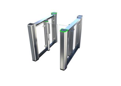SUS 304 Stainless Steel Pedestrian Swing Gate Fast Speed Brushless DC Motor Drive