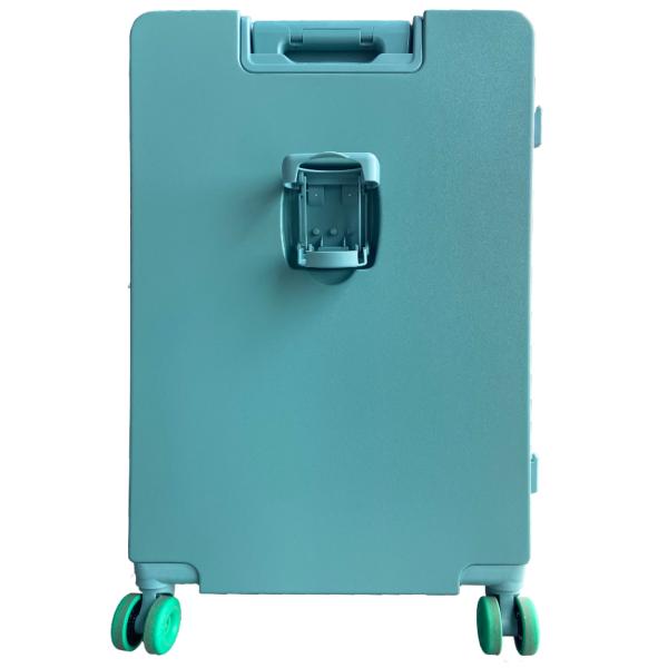 Chargeur USB Chariot en aluminium Unisexe Vaisseau de bagages ABS PC Chariot à roulettes et serrure combinée pour accessoire de voyage