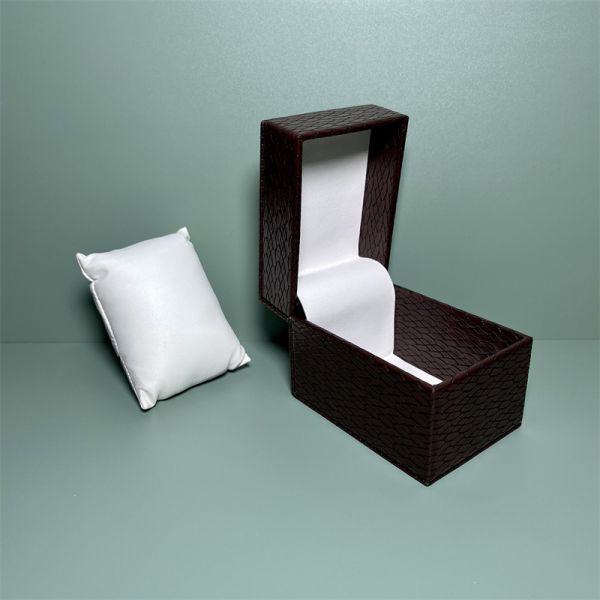SGS Brown Wrist Watch Packaging Boxes Waterproof Bangle Bracelet Gift Boxes