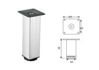 Luxury Replacement Furniture Legs , Chrome Furniture Legs Prevention Of Scratch