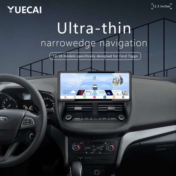 Ford Tiggo Car DVD Player 4GB / 6GB / 8GB Touch Screen Car Player Ultra Thin Narrowedge