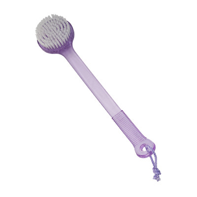 Purple Exfoliating Back Scrubber , Bath Body Extra Long Back Scrubber