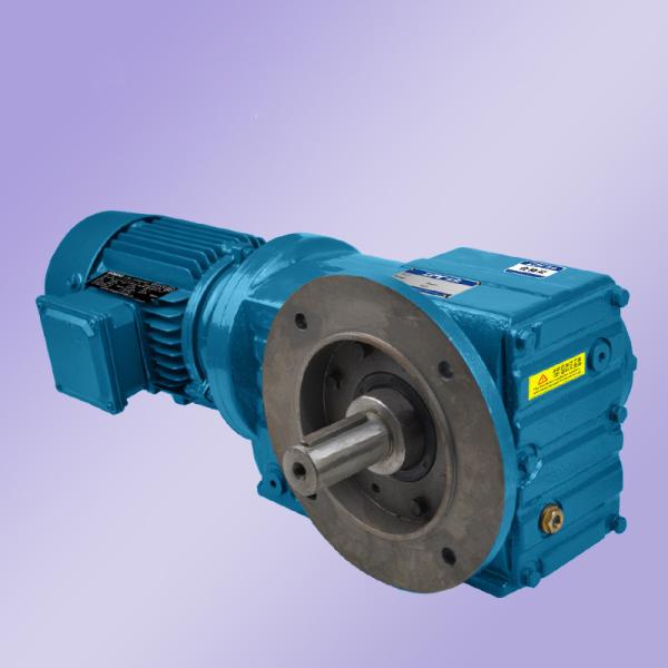Two Stage Helical Bevel Gear Reducer Speed Reduction Gearbox KAB77 KF87 KAF97