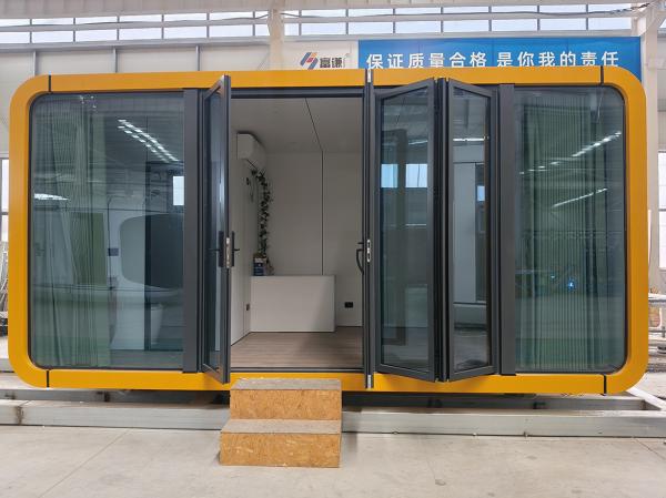 Multifunctional Prefabricated Outdoor Container House With Wind Resistance Grade 9 And Galvanized Steel Pipe Main Material