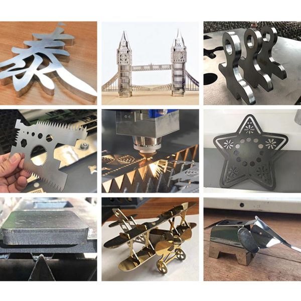 Professional Fiber Laser Cutter with Raycus Laser Source Stable Performance