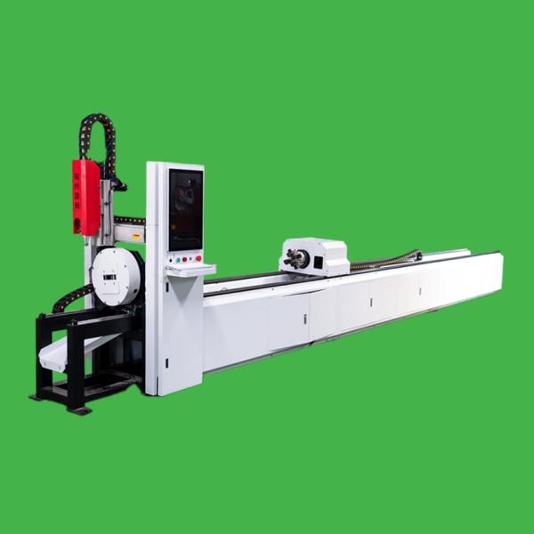 Machine de découpe de tubes carrés de précision avec alimentation 50Hz/60Hz et vitesse de coupe de 20 m/min pour une précision de ±0,5 mm