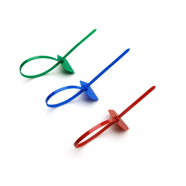 Custom 220mm Length Writeable Coloured Cable Ties With 30*21 Mm Marking Area