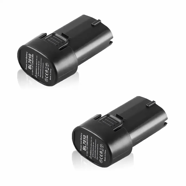 Супер безопасная батарея BL7010 BL7020 Makita электрических инструментов иона Li замена батареи 7,2 вольт