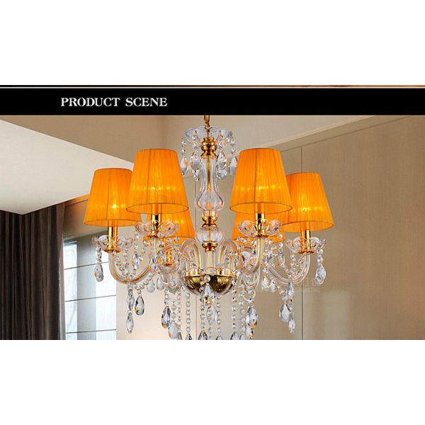French country chandelier Gold Color ( WH-CY-86)