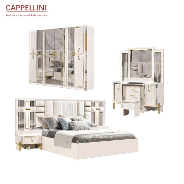 Apartment Bedroom Sets Furniture Up Holstered Dormitory Beds King Size Set